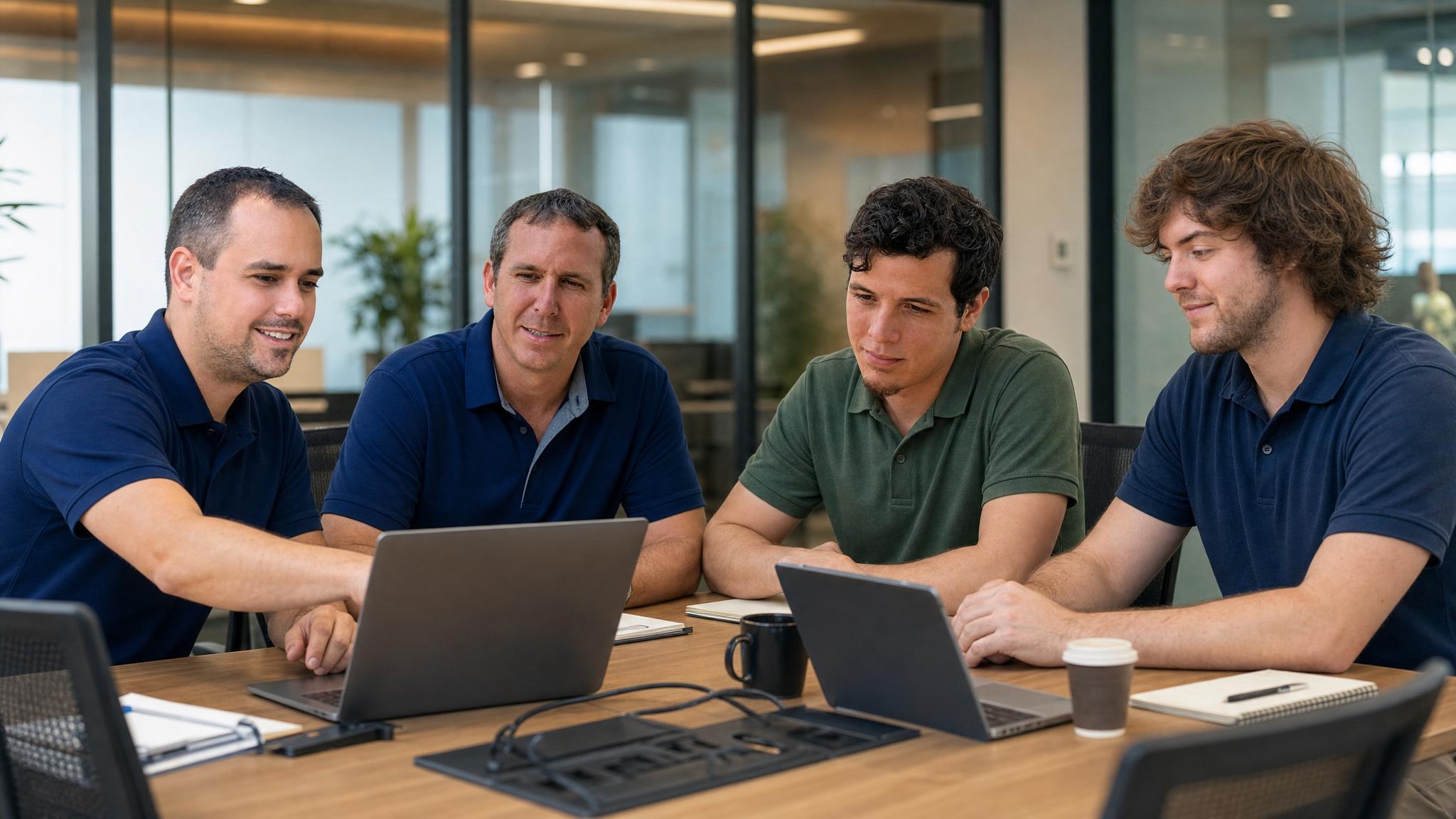 Raleigh IT support technicians planning business technology support